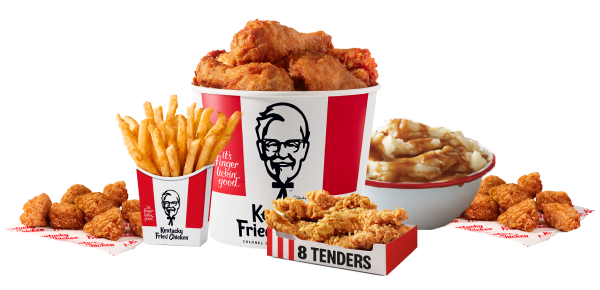 KFC chicken meal